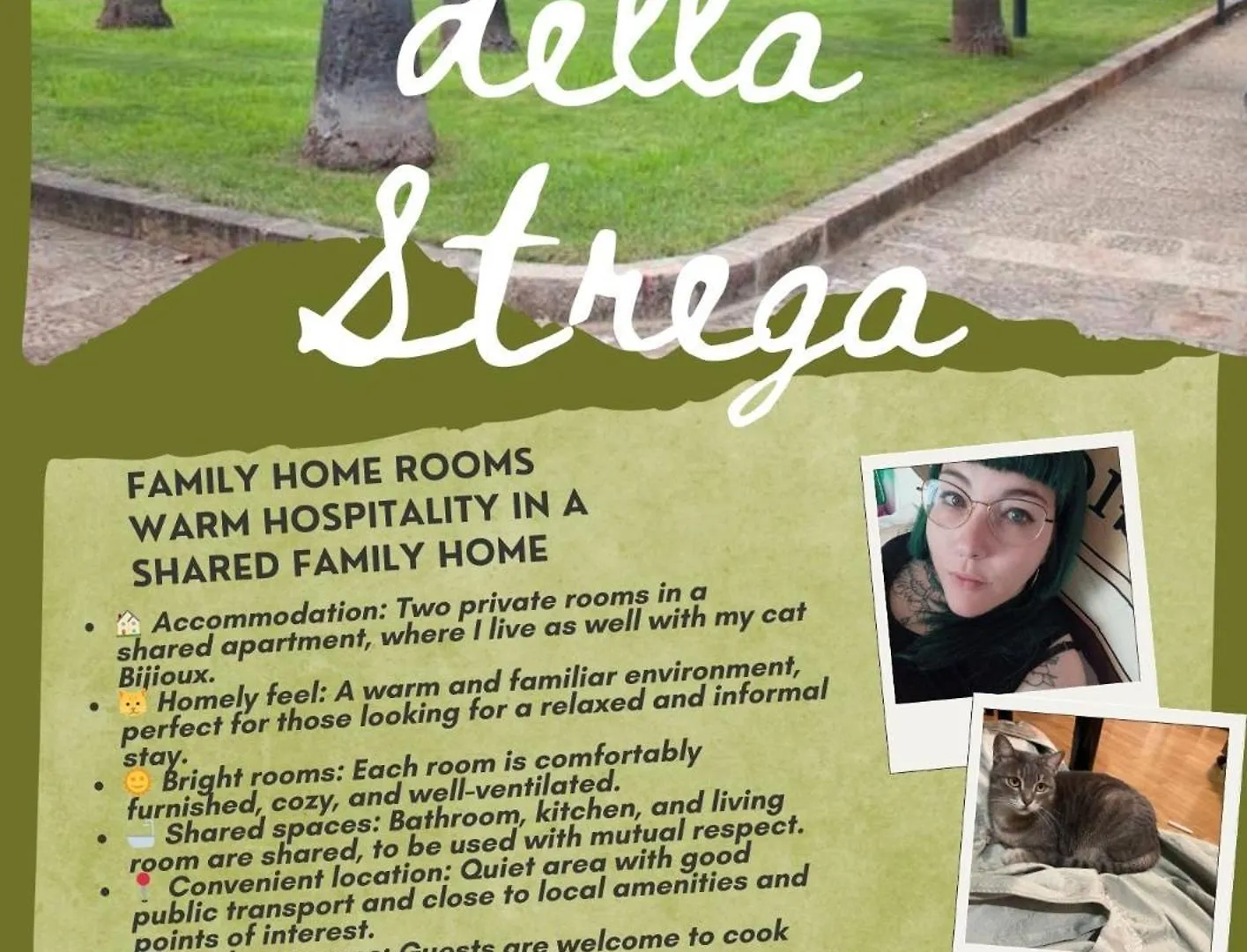 Privat bolig Casina Della Strega Lejlighed Palermo